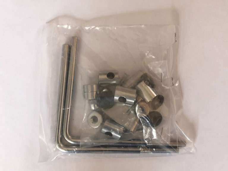 Kit De Fixation Pare-brise BMW R1200GS 2004-2012 - Boulons Alliage Aluminium Noir - Paire - 7