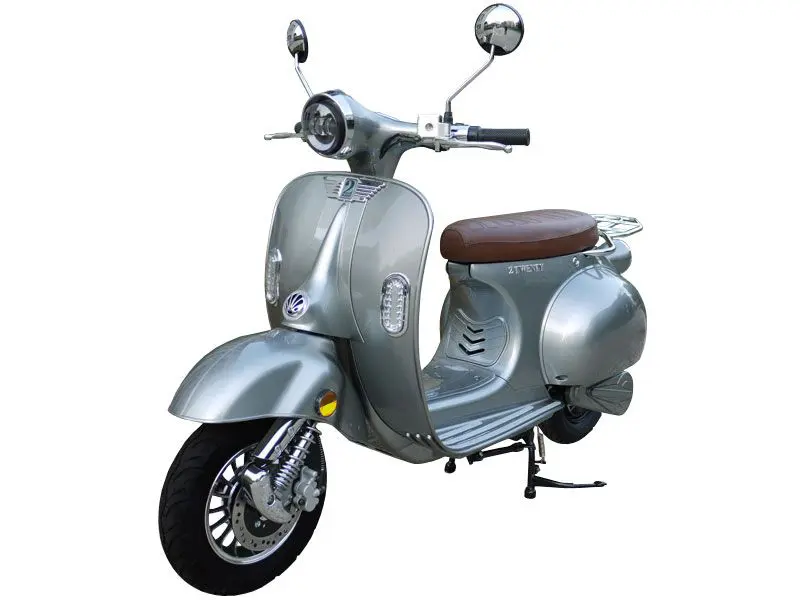 ontvangen Donker worden krab Koop een elektrische scooter met een retro-look. 2Twenty is een Franse  tweewieler